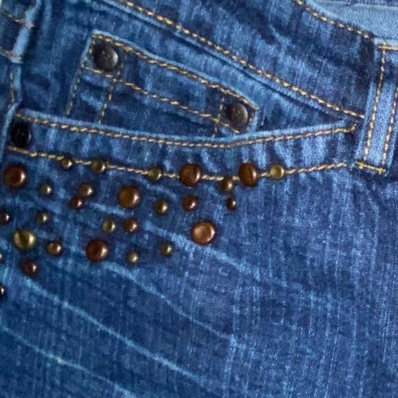 Parallel boot cut jeans with embellishments- size 8 - Picture 6 of 6